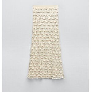 Zara LINEN BLEND POCKETED BOMBER JACKET